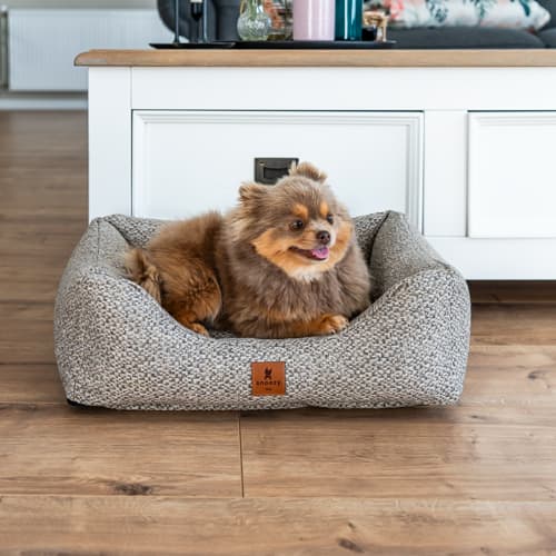 SNOOZYDOG – Eco Stone Hondenbed met Ritssluiting